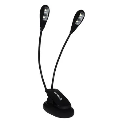 Veles-X CODLL Music Stand and Reading Clip on Double LED Lamp