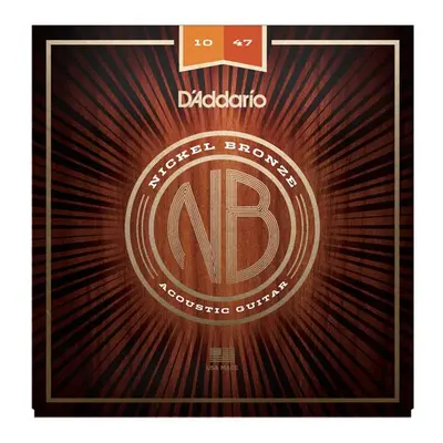 D'Addario NB1047 Nickel Bronze Acoustic Extra Light