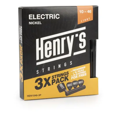 Henry`s HEN1046-3P Nickel 10 46, 3pack set