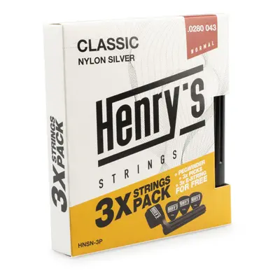 Henry`s HNSN-3P Nylon Silver 0280 043, 3pack set