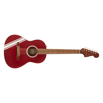 Fender California Sonoran Mini - Candy Apple Red with Competition Stripes Limited Edition