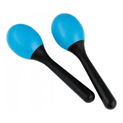 NINO Percussion NINO569SB Plastic Egg Maracas - Blue