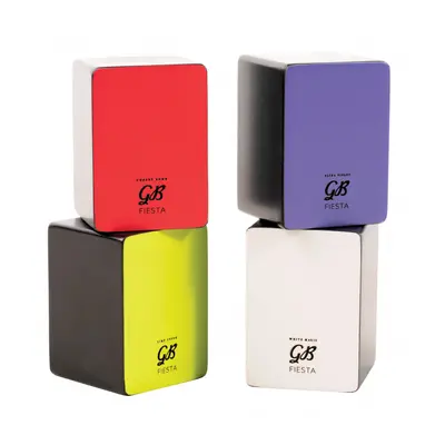 Gon Bops Fiesta Mini Cajon Shakers - 4 Pack