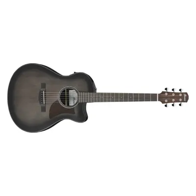 Ibanez AAM70CE-TBN - Transparent Charcoal Burst