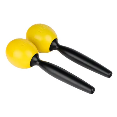 NINO Percussion NINO575Y Molded ABS Maracas - Yellow