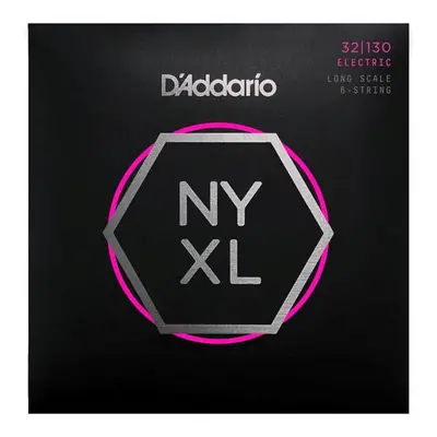 D'Addario NYXL Regular Light 6-String 32-130 Long Scale