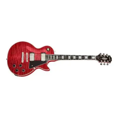 Epiphone Les Paul Custom Figured - Transparent Red