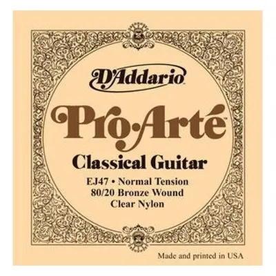 D'Addario EJ47 Gold Nylon Pro Arté Normal - .028 - .043