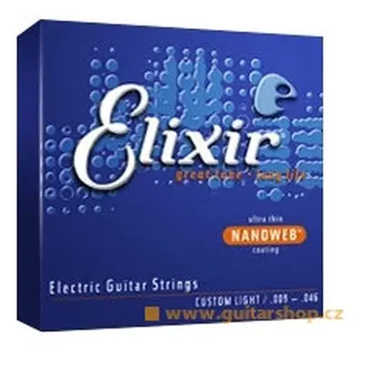 Elixir Electric 12-String Nanoweb 12450 Light