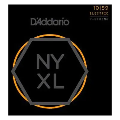 D'Addario NYXL 7-String Regular Light 10-59