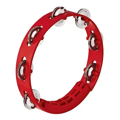 NINO Percussion NINO49R Compact ABS Tambourine - Red