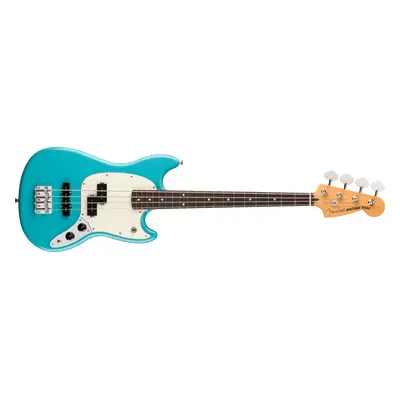 Fender Player II Mustang Bass PJ Rosewood Fingerboard - Aquatone Blue