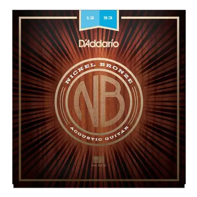 D'Addario NB1253 Nickel Bronze Acoustic Light