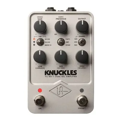 Universal Audio UAFX Knuckles '92 Rev F Dual Rec Amplifier