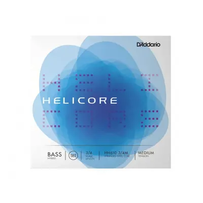 D´Addario Orchestral HH613 3/4M Helicore Hybrid Bass - Single A String - 3/4 Medium Tension