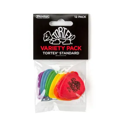 Dunlop Tortex Standard Pick Variety Pack - 12 Pack