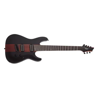 Schecter C-7 Multiscale Rob Scallon - Satin Dark Roast