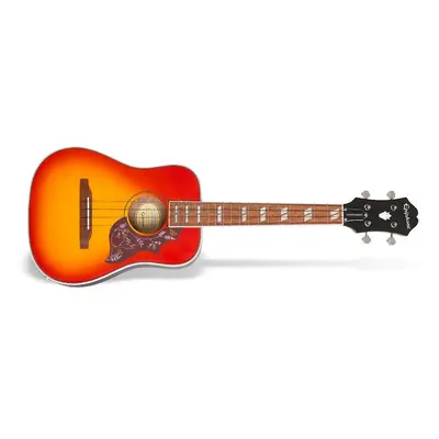 Epiphone Hummingbird Ukulele Faded Cherry Burst