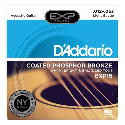 D'Addario EXP16 Phosphor Bronze Light - .012 - .053