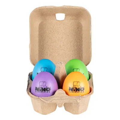 NINO Percussion NINOSET21 Egg Shaker Box - 4 Pcs