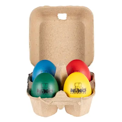 NINO Percussion NINOSET20 Egg Shaker Box - 4 Pcs