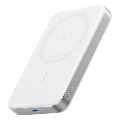 Anker MagGo Power Bank (10K, Magnetic Wireless) - White