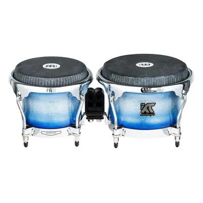 Meinl WKT400ES Artist Bongo William Kachiro Thompson 7” & 8 1/2” REMO Black Calfskin Skyndeep - 