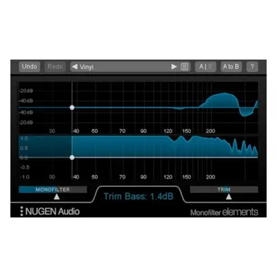 Nugen Audio Monofilter Elements > Monofilter UPG (Digitální produkt)