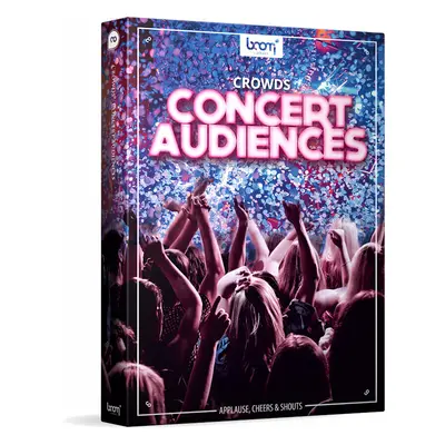 BOOM Library Crowds Concert Audiences (Digitální produkt)