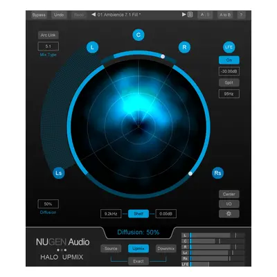 Nugen Audio Halo Upmix (Digitální produkt)