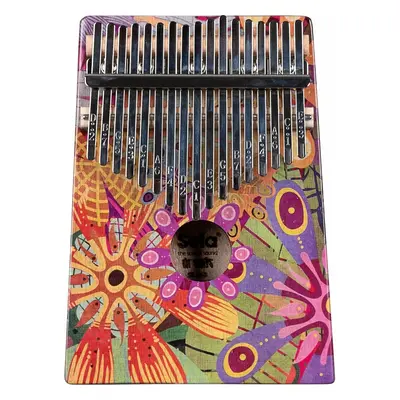 Sela SE Art Series Flower Power Kalimba