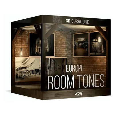 BOOM Library Room Tones Europe 3D Surround (Digitální produkt)