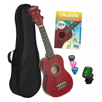 Cascha HH Red Sopránové ukulele