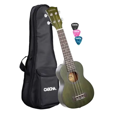 Cascha HH Premium Green Sopránové ukulele