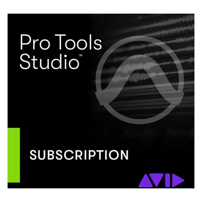 AVID Pro Tools Studio Annual New Subscription (Digitální produkt)