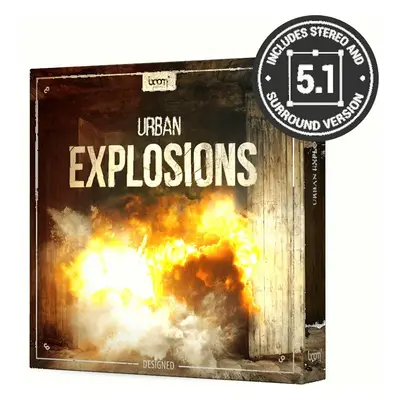 BOOM Library Urban Explosions Designed (Digitální produkt)