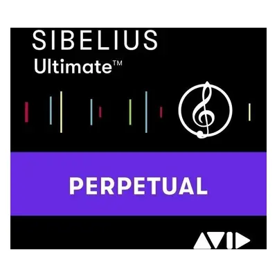 AVID Sibelius Ultimate Perpetual New License + AudioScore (Digitální produkt)