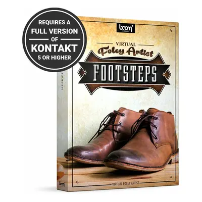 BOOM Library Virtual Foley Artist Footsteps (Digitální produkt)