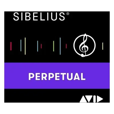 AVID Sibelius Perpetual with 1Y Updates Support (Digitální produkt)