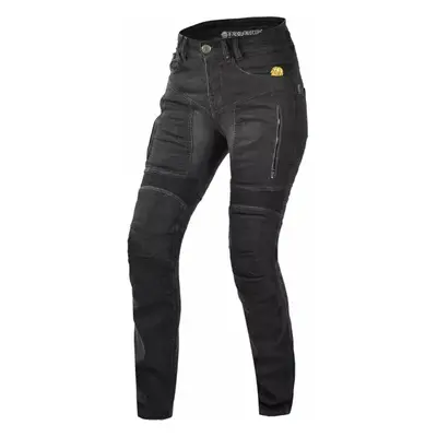 Trilobite Parado Slim Fit Ladies Level Black W26/L32 Džíny na motorku