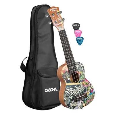 Cascha HH Art Series Urban Sopránové ukulele