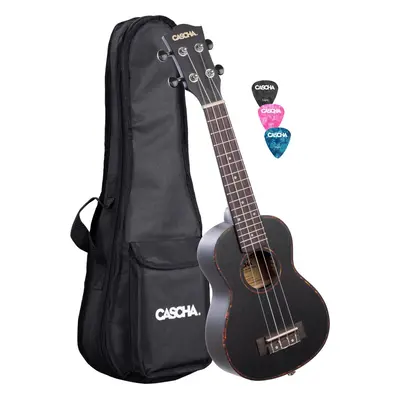 Cascha HH Premium Black Sopránové ukulele