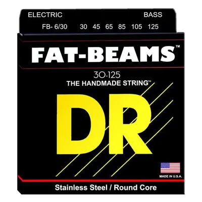 DR Strings Fat Beams FB6-30 Struny pro 6-strunnou baskytaru