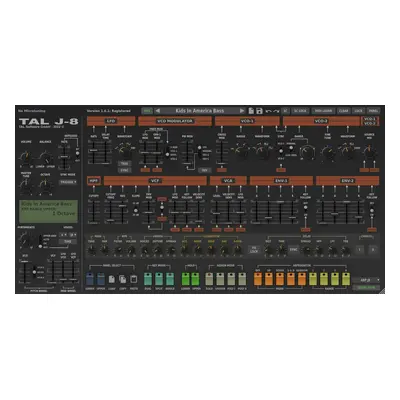 TAL SOFTWARE J-8 Jupiter (Digitální produkt)