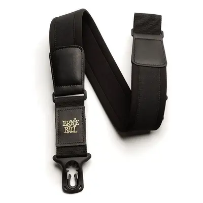 Ernie Ball Comfort Polylock Kytarový pás Regular Neoprene Black