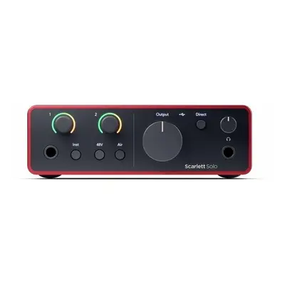 Focusrite Scarlett Solo 4th Gen USB zvuková karta