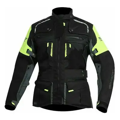 Trilobite Rideknow Tech-Air Ladies Black/Yellow Fluo Textilní bunda