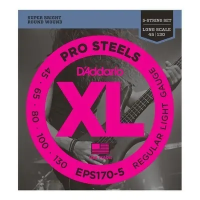 D'Addario EPS170-5 Struny pro 5-strunnou baskytaru