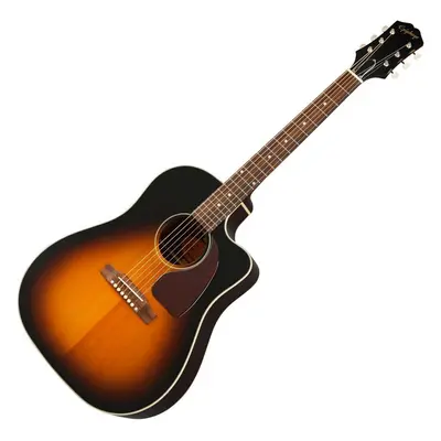 Epiphone Masterbilt J-45 EC Aged Vintage Sunburst Elektroakustická kytara Dreadnought