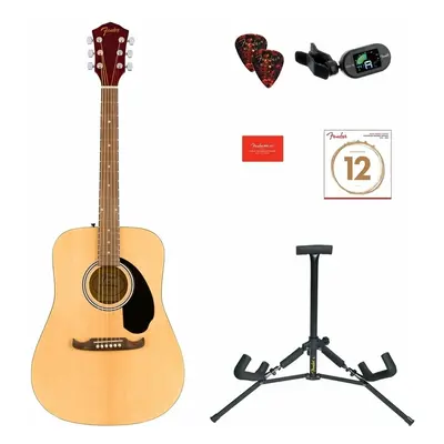 Fender FA-125 Dreadnought Acoustic Pack WN Natural Akustická kytara